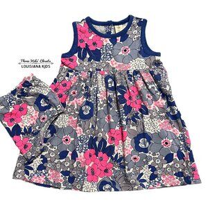Tucker + Tate 24m Floral Dress & Bloomers Set